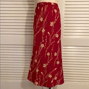 Vintage 80s Leslie Faye Maxi Skirt – Size 14